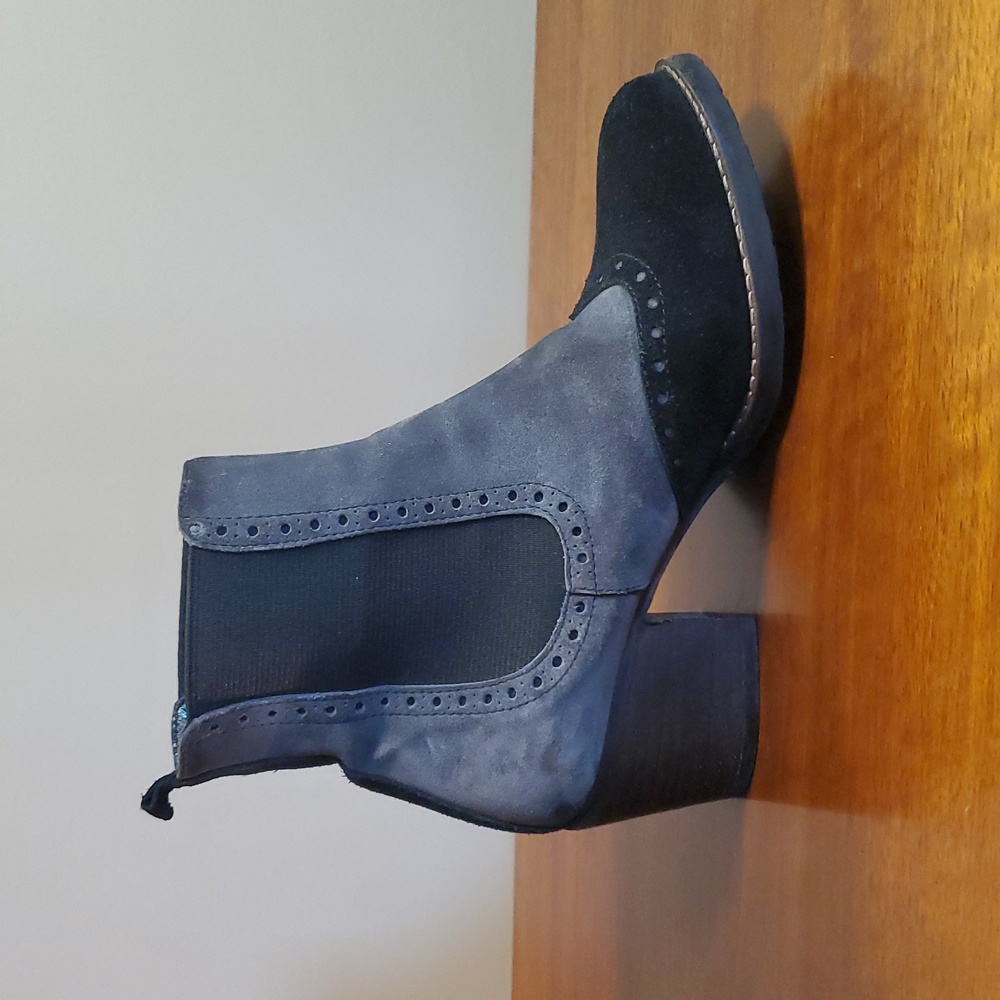 Lav Artigiana Vero Cuoio Suede Ankle Boots Size 36 - Picture 4 of 11